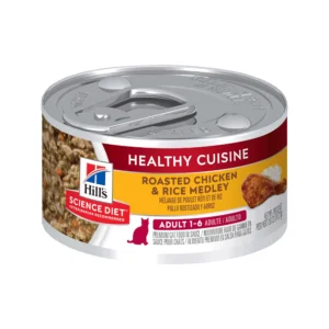 FELINE ADULTO ROASTED CHICKEN & RICE .18 LB EN LATA