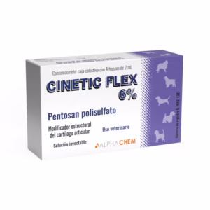 CINETIC FLEX 6% 4 FCOS. 60 MG. SOL. INY.