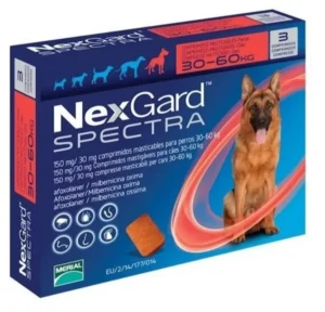 NEXGARD SPECTRA EXTRA GRANDE MASTICABLE x1