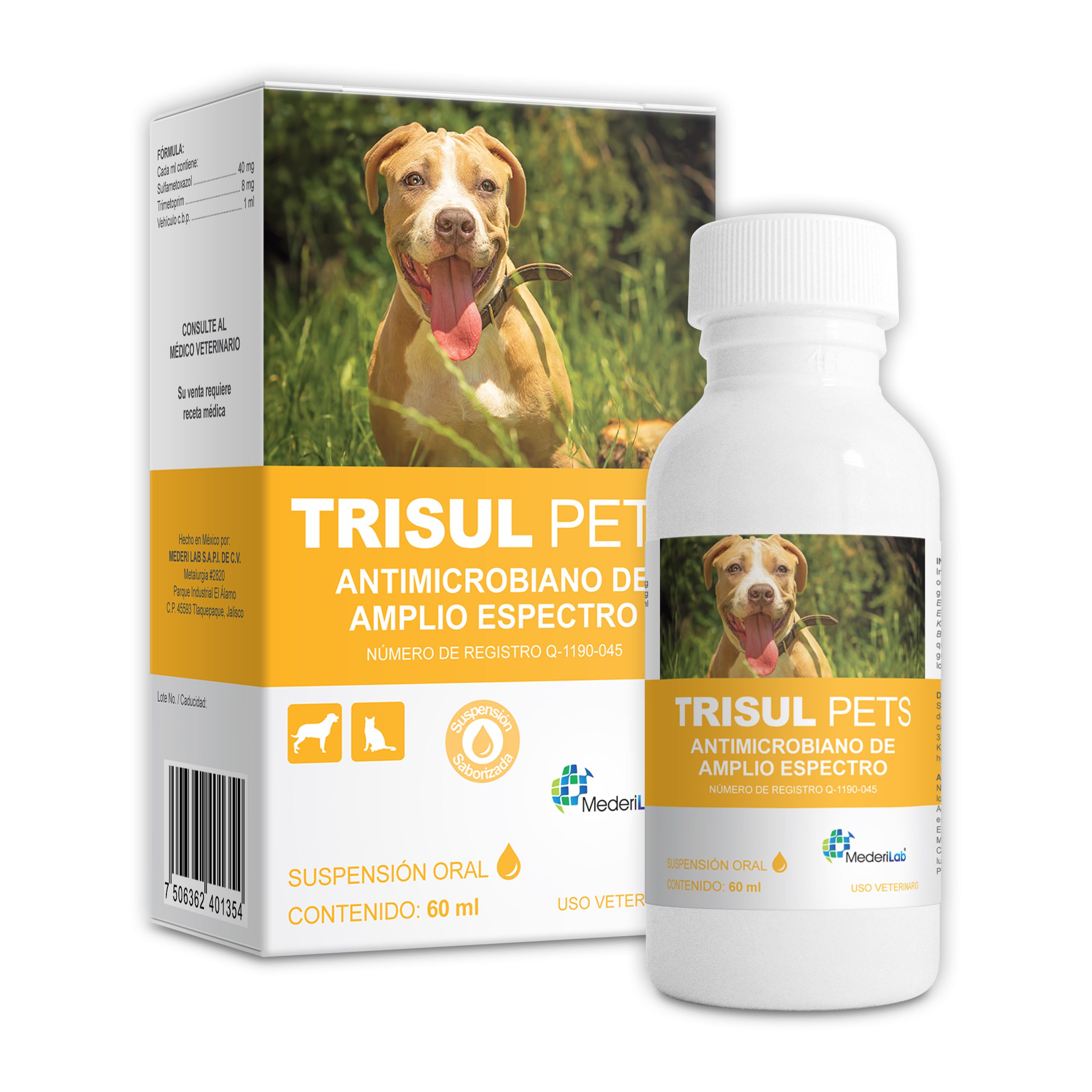 TRISUL PETS 60 ML.