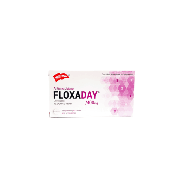FLOXADAY 400 MG. 10 TABS.