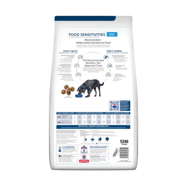 D/D POTATO & SALMON CANINE 25 LB EN CROQUETAS (ALERGIAS)