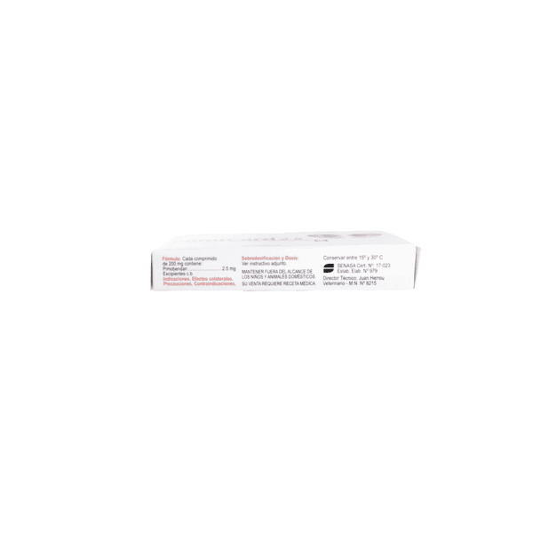 PIMOCARD 2.5 MG. PALATABLE 2 BLIST X 10 COMPRIMIDOS