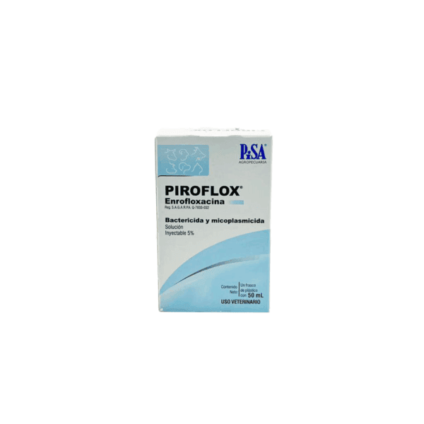 PIROFLOX 5% SOL. INY. 50 ML.      S