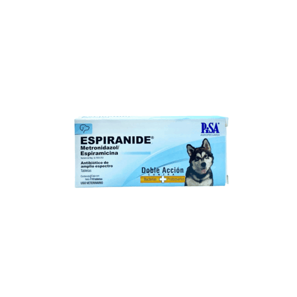 ESPIRANIDE 125 MG. C/10 TABAS