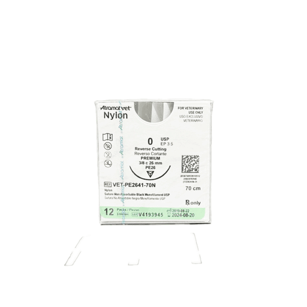 SUTURA  NYLON 0 12 PZS