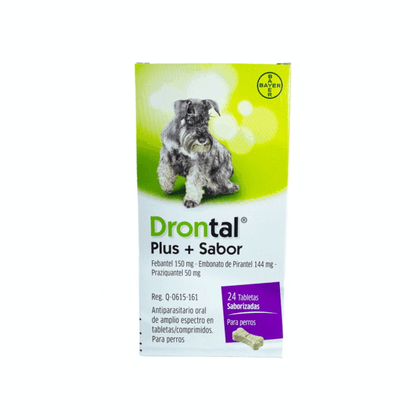 DRONTAL P.FLAVOR 24 TABS.