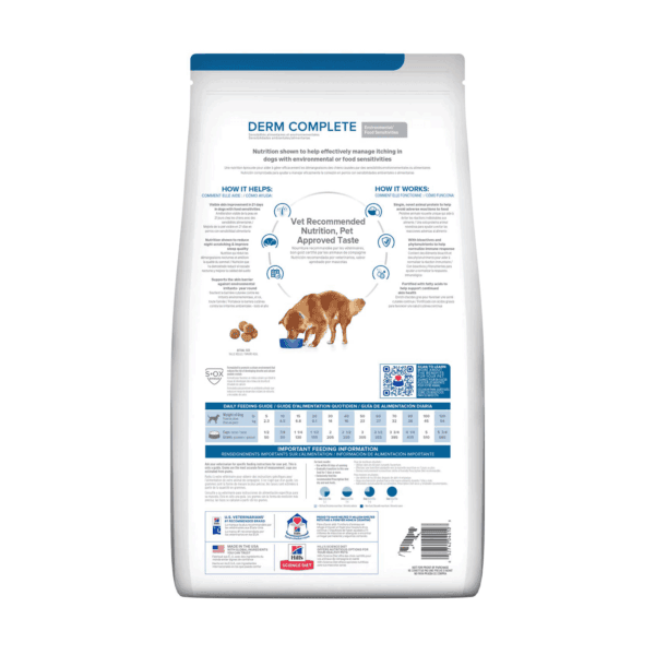 DERM COMPLETE 24 LB EN CROQUETAS (ALERGIAS)
