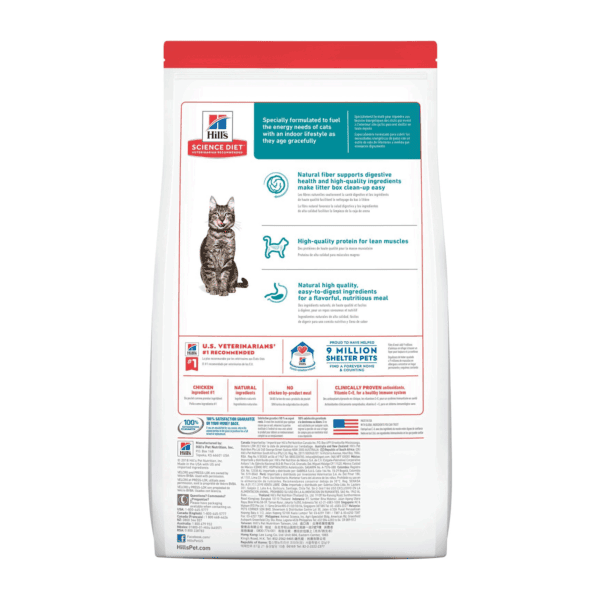 FELINE MATURE ADULT INDOOR 7+ 7 LB EN CROQUETAS
