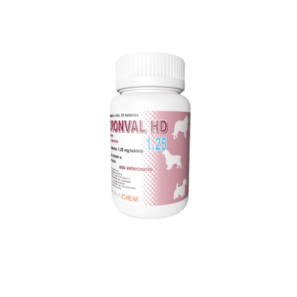 CRONVAL HD 1.25 MG. 60 TABS.