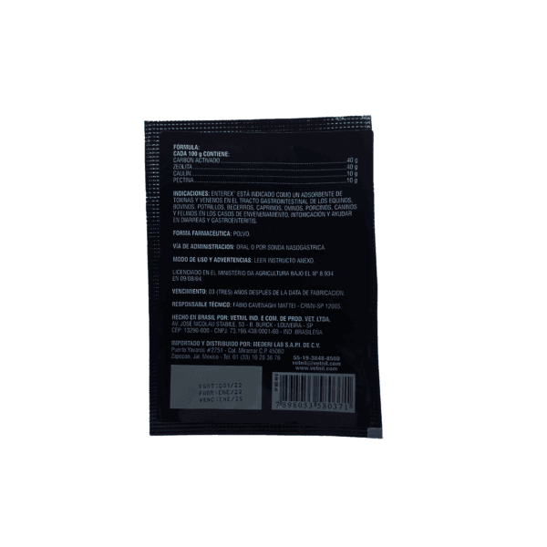 ENTEREX BLISTER 8 G.