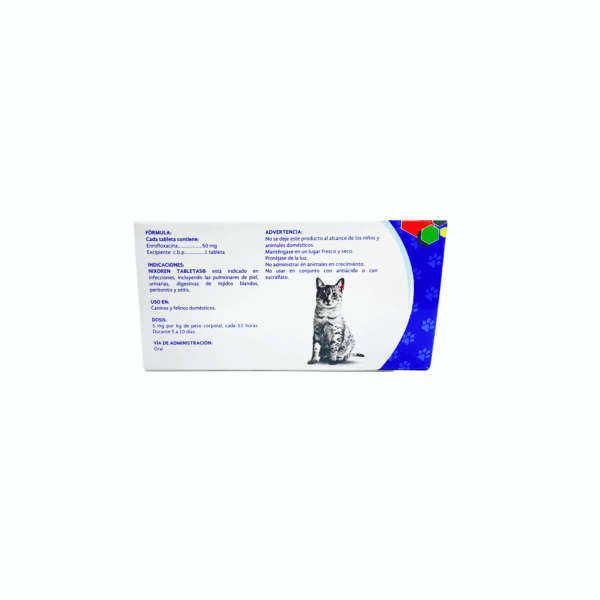 NIXOREN-50 MG. 20 TABS.