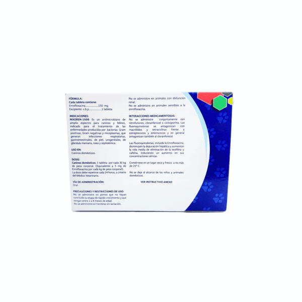 NIXOREN-150 MG. 20 TABS.