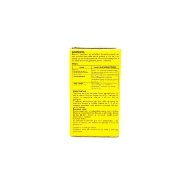 EMICINA LIQUIDA SOL. INY. 100 ML.