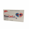PIMOCARD 2.5 MG. PALATABLE 2 BLIST X 10 COMPRIMIDOS